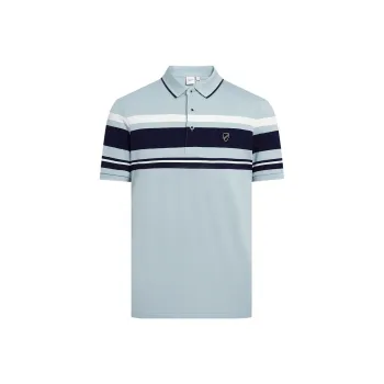 DANIEL HECHTER Polo Shirt Men's Gray Green