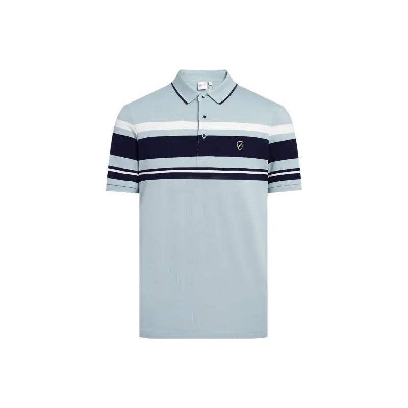 DANIEL HECHTER Polo Shirt Men's Gray Green-0
