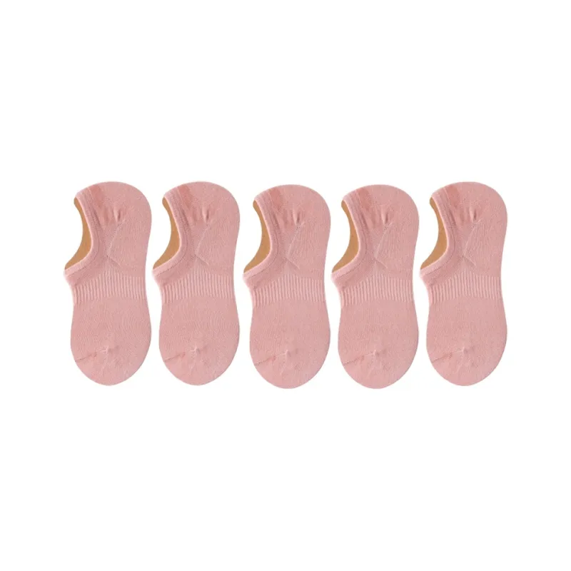 Lan Miao No Show Socks Women's 5 Pack-8