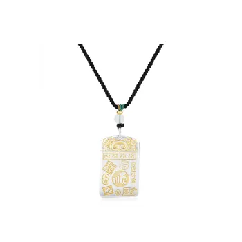 CHINA GOLD S925 Silver Necklaces Unisex