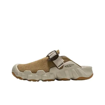 KEEN Abrasion Resistant Slip Resistant Closed Toe Slippers Women's Light Umber