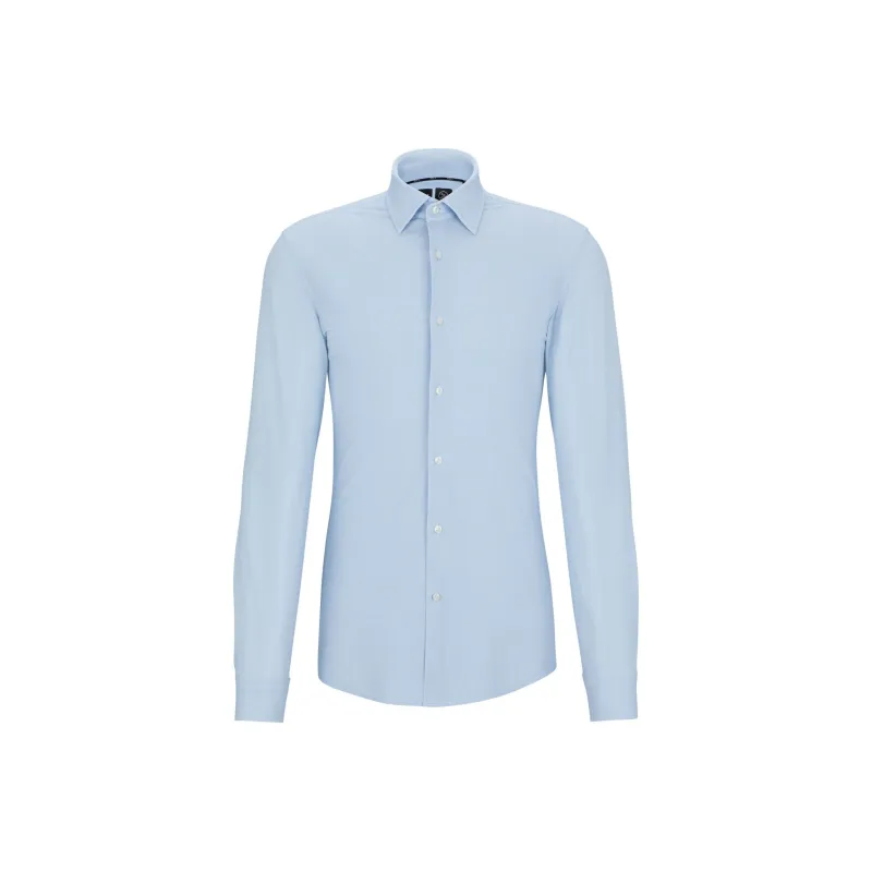 HUGO BOSS SS24 Shirt Men's Light Blue-0
