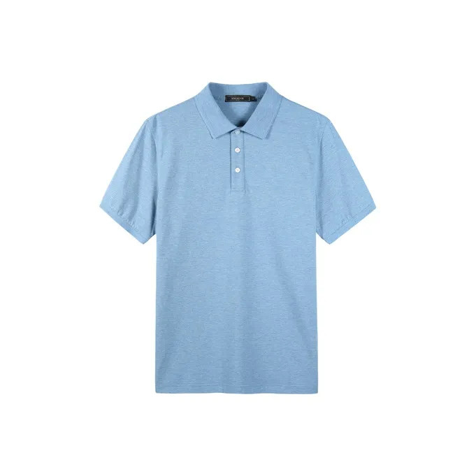 YOUNGOR Polo Shirt Men's Light Blue-1
