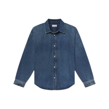 FRAME Shirts Men Blue