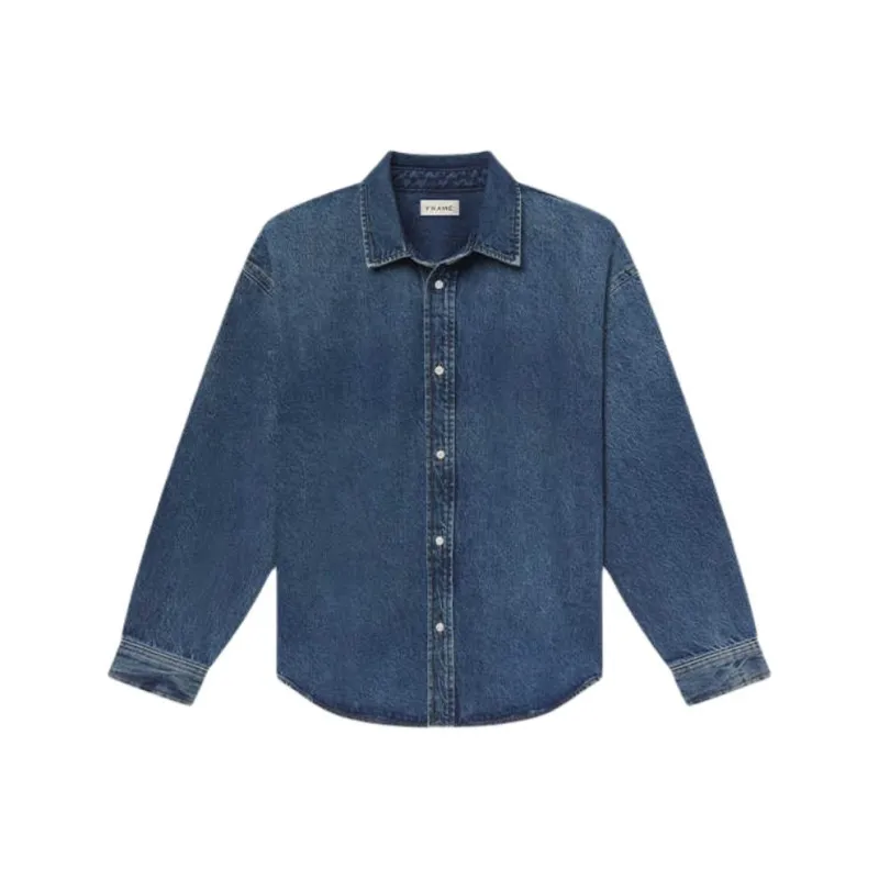 FRAME Shirts Men Blue-0