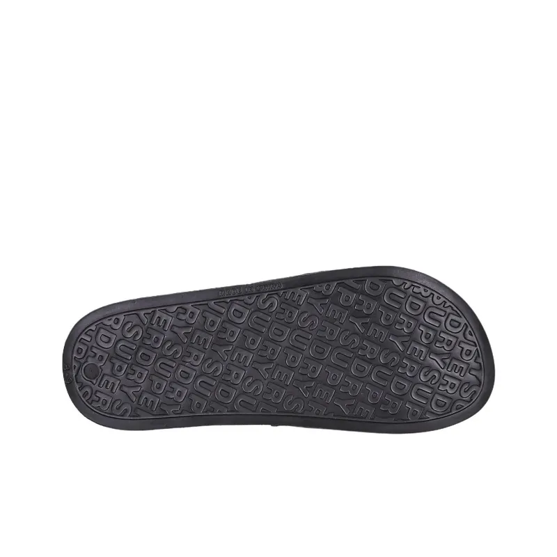 SUPERDRY Abrasion Resistant Slide Slippers Men's Black-5