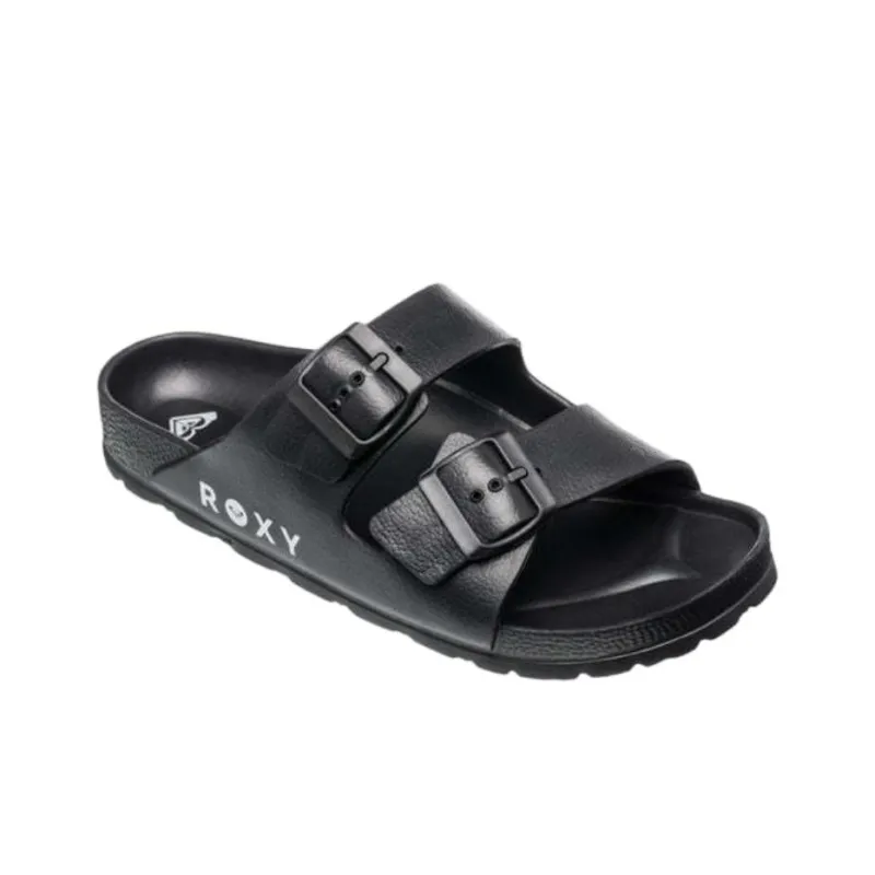 ROXY EVA Abrasion Resistant Slide Slippers Women's Black-1