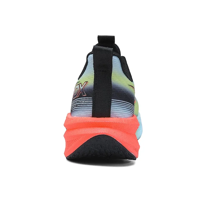 Kuding Running Shoes Men Low Top Lake Green, Moonlight Orange, Lake Blue-3
