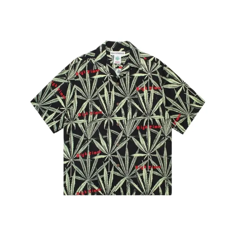 WACKO MARIA Shirts Men Black-0