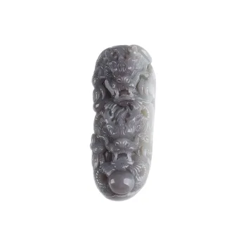 POSILAN Hetian Jade Pendants Smoky Purple Unisex