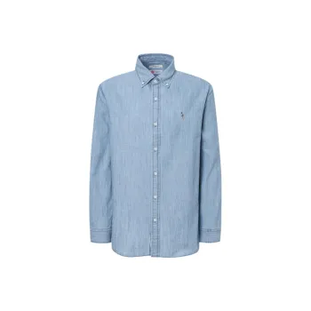 HAZZYS Shirts Men Bright Blue