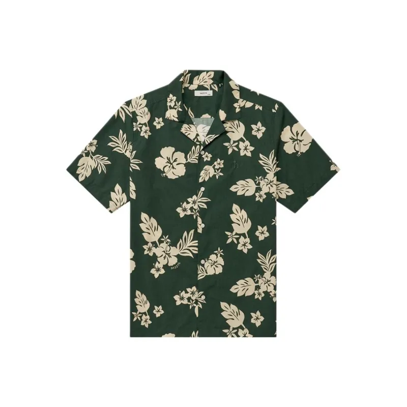 HAZZYS Shirts Men Green-0