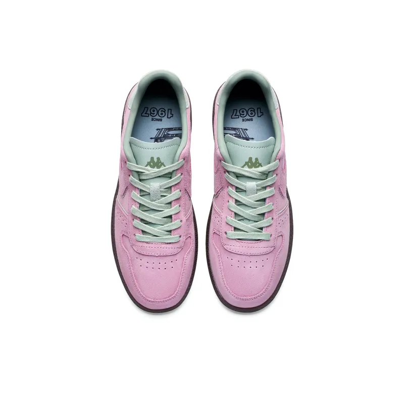Kappa Frozen Cheese Milkshake Back to Back Anti Slip Wear Resistant Low Top Skateboard Shoes Women's Pink-3