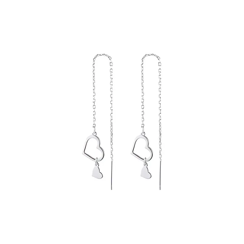 LISM S999 Fine Silver Drop Earrings Women's-0