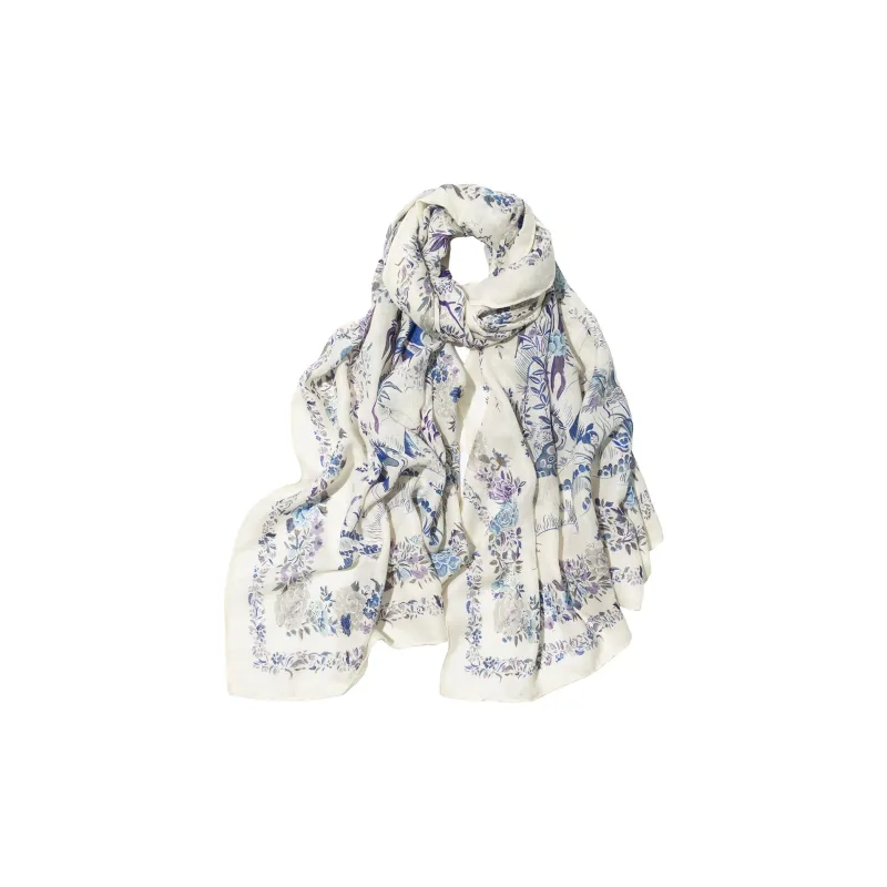 Shanghai Story 100% Polyester Knit Scarves Women's-5