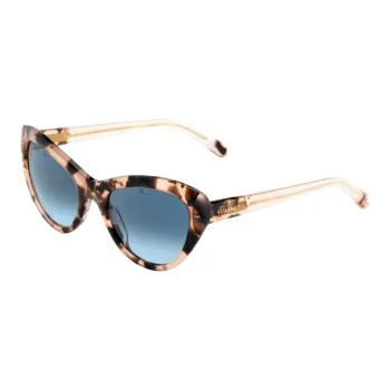 Vuarnet Acetate Irregular Shape Sunglasses Women's Brown