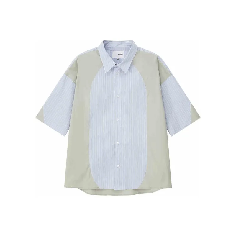 YOSHIYOYI Shirts Men Blue-0