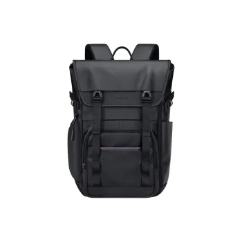 GOLF Water Repellent Fabric Backpack Men's Black/Gray