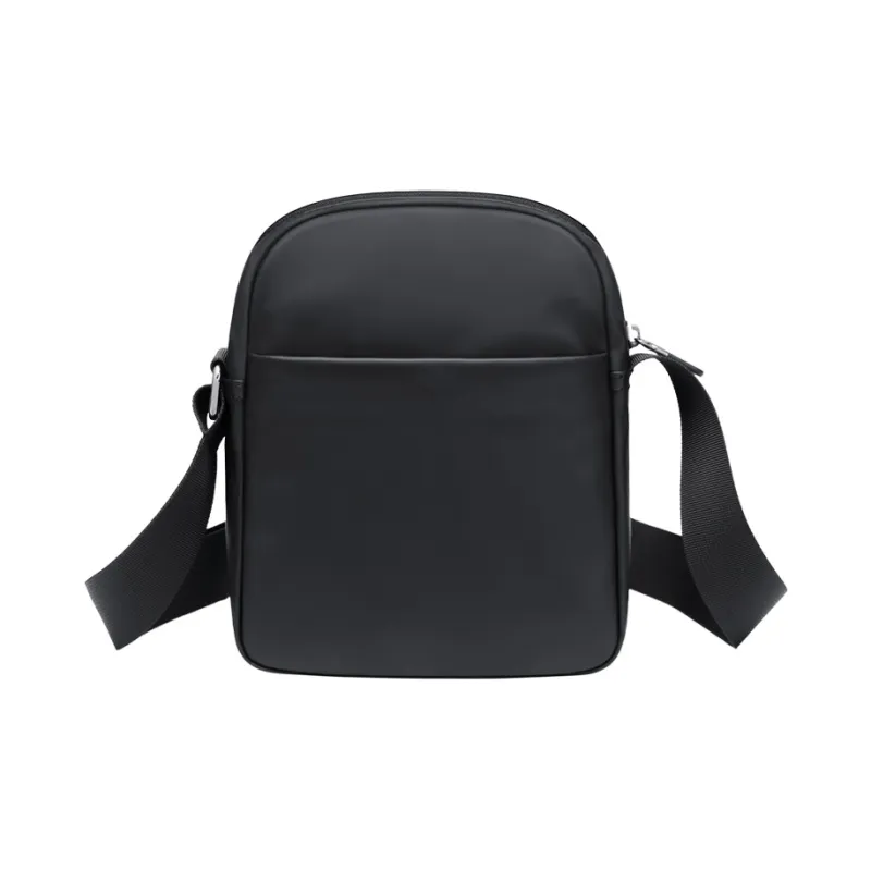 GOLF Water Repellent Fabric Crossbody Bag, Shoulder Bag Men's Dusty Black/Elegant Gray-3