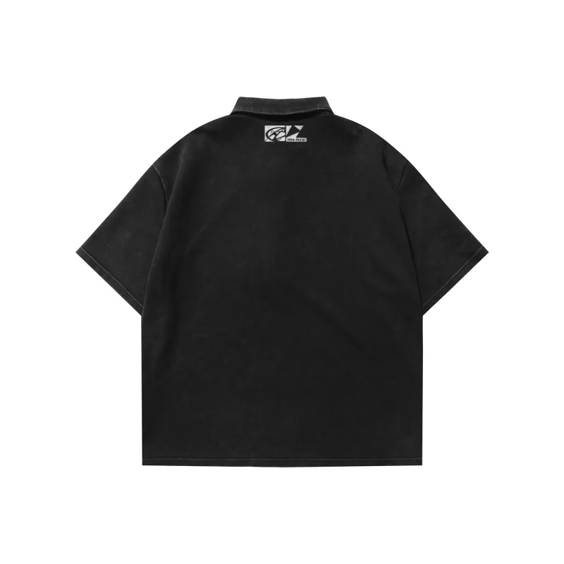 DUKE+DEXTER Polo Shirt Unisex Black-1