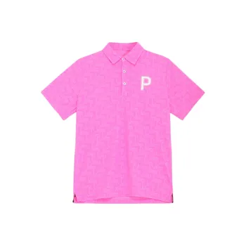 PUMA Polo Shirts Men Rose Red