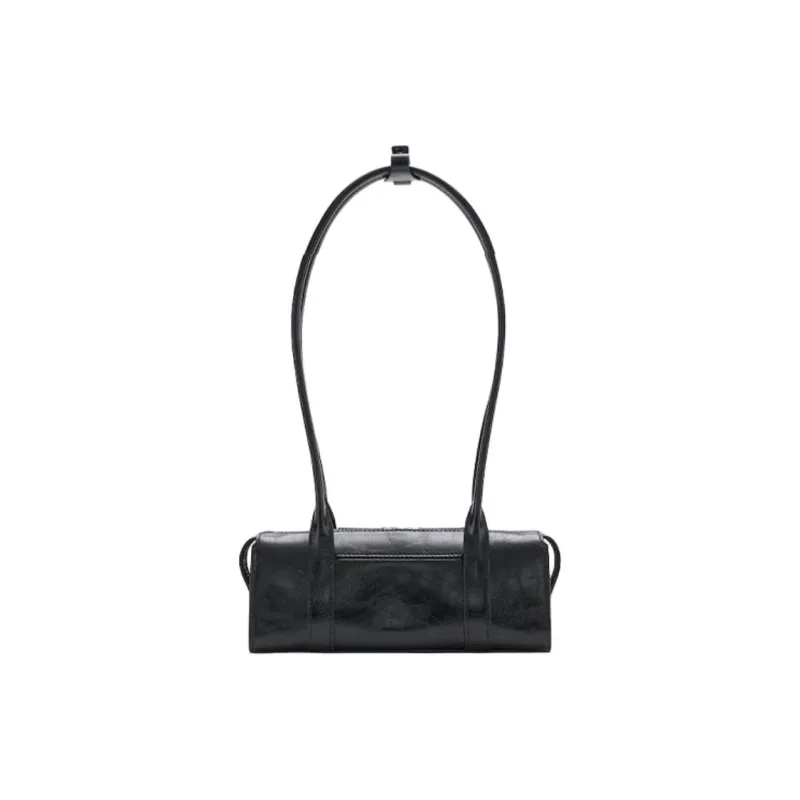 PECO Soft Leather, Cow Leather Handbag, Shoulder Bag Women's Black/Yellow/Blue-1