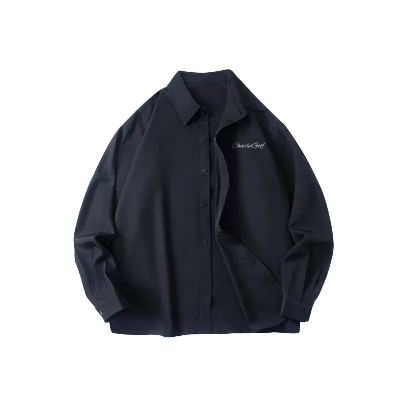 CHARLIE GOLF Shirt Unisex Black-0