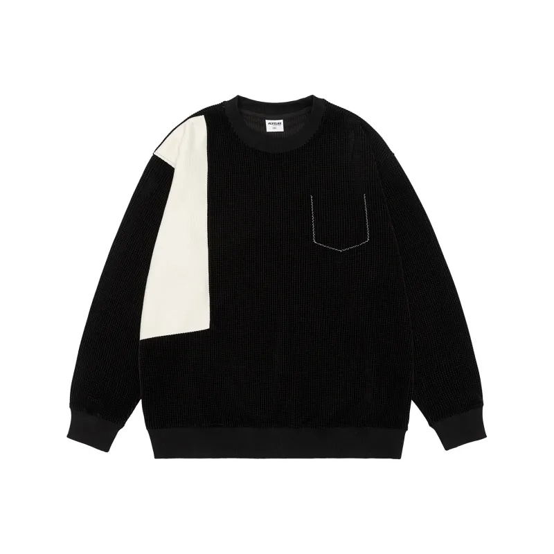 REFAMES Spring And Fall Season Sweatshirt Unisex Black-2
