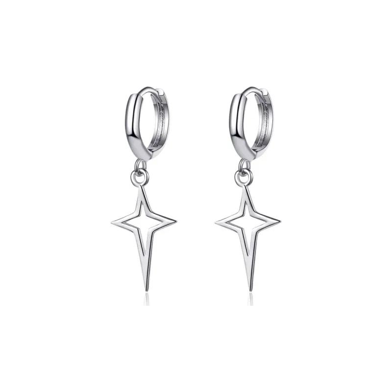 QUIET LOVE Alloy Stud Earrings Unisex-0