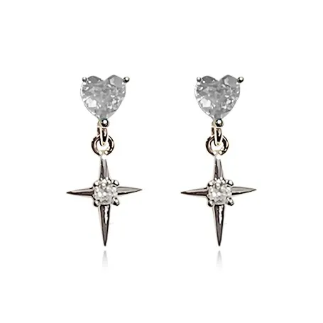 SHEEHHYY Alloy Stud Earrings Unisex-7