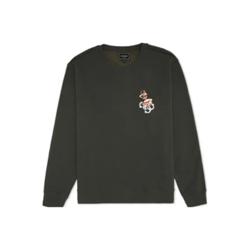 GUESS Sweatshirts Men Green-0