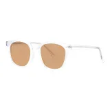 Clear White+Cool Tea Brown-C01