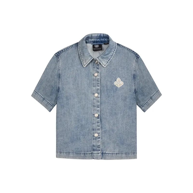 Palladium Shirt Unisex Blue Phantom-0