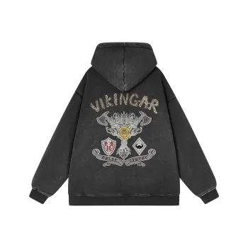 FAKE VINTAGE Sweatshirt Unisex Black
