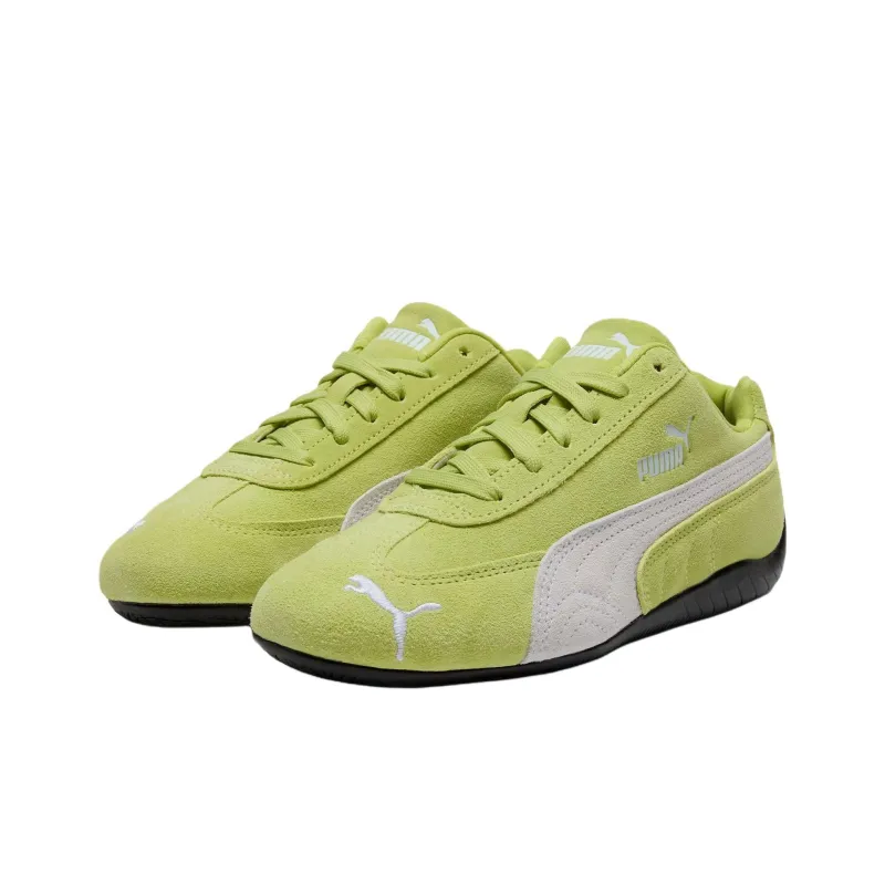 PUMA Speedcat Collection Anti Slip Wear Resistant Low Top Casual Shoes Women's Green White-2