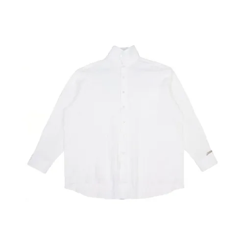White cotton crew-neck T-shirt from LEMAIRE featuring round neck and short sleeves