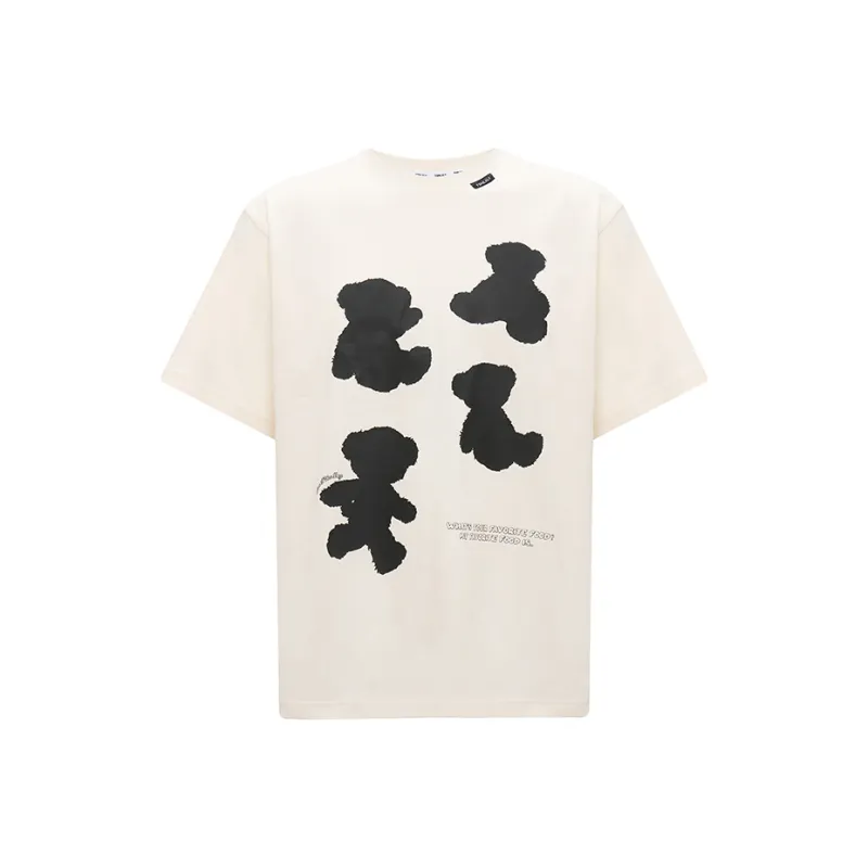 TSMLXLT T Shirt Men's Cream White-0