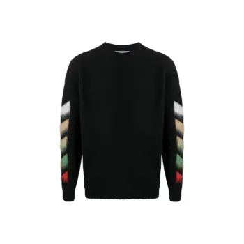 OFF WHITE Diagonal Arrows Motif Sweater