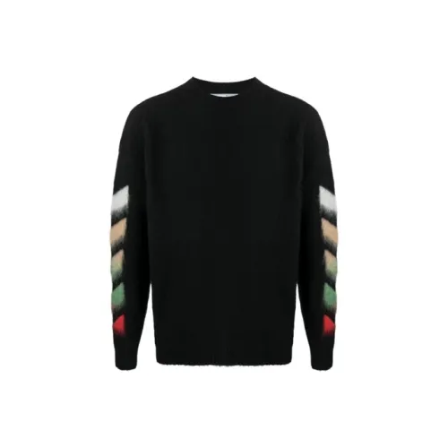 OFF WHITE Diagonal Arrows Motif Sweater