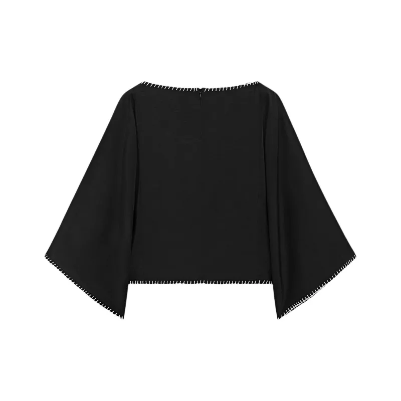 Massimo Dutti Shirt Women's Black-1
