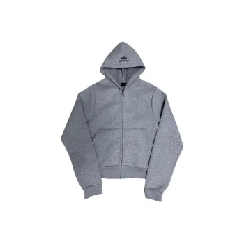 Balenciaga Logo Printed Zipped Hoodie