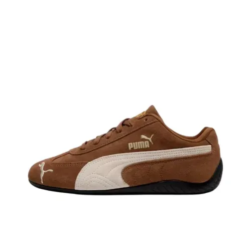 PUMA Speedcat Collection Anti Slip Wear Resistant Low Top Casual Shoes Women's Brown
