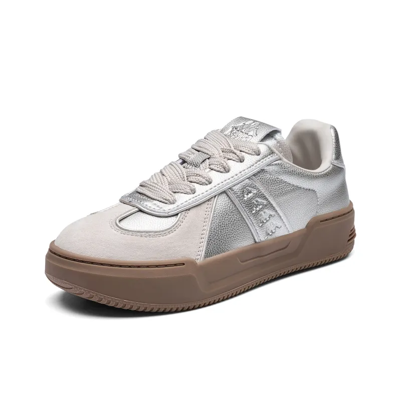 Kappa Corner Paris Anti Slip Wear Resistant Low Top Skateboard Shoes Women's-2