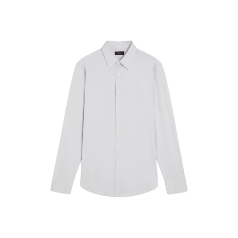 THEORY Sylvain Structure Knit Shirt-0