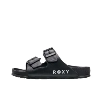 ROXY EVA Abrasion Resistant Slide Slippers Women's Black