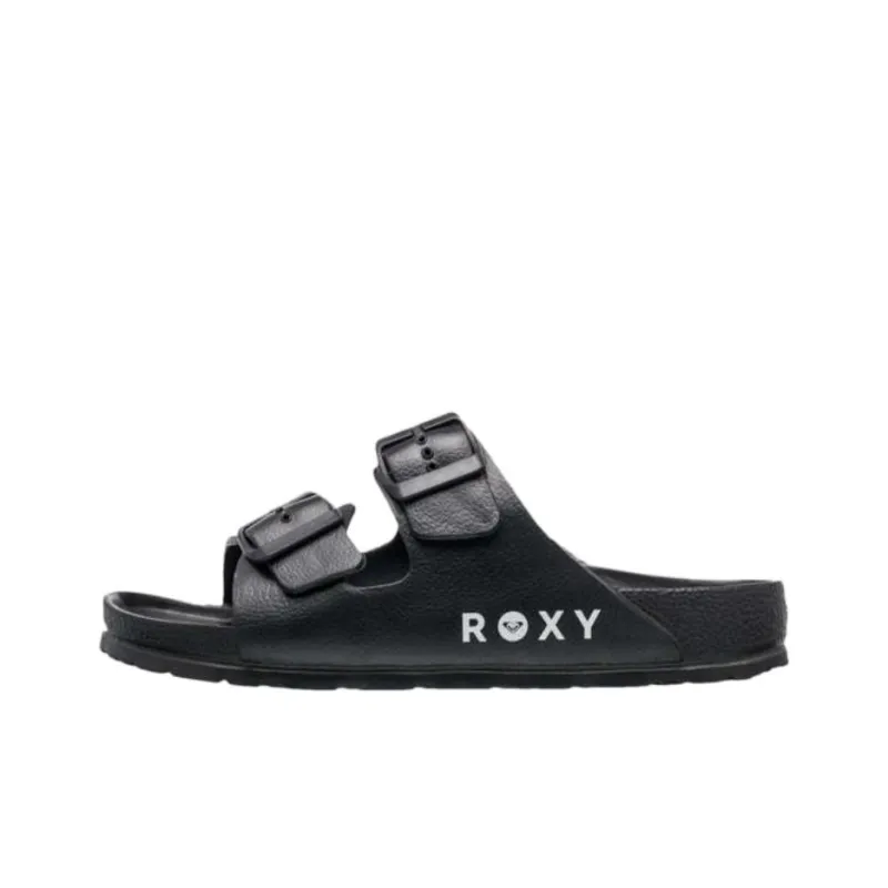 ROXY EVA Abrasion Resistant Slide Slippers Women's Black-0