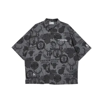 JACK JONES· JACK & JONES X NBA Co brand Shirt Men's E40 Black