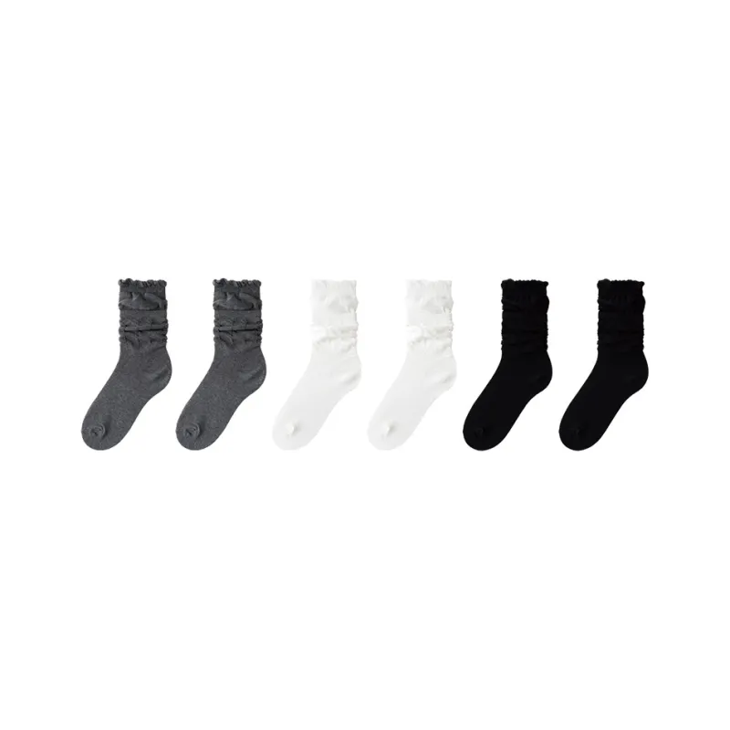 Cotton Gene Mid Calf Socks Women's Combo Set-41