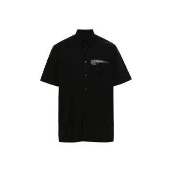 Givenchy Logo embroidered Cotton Shirt