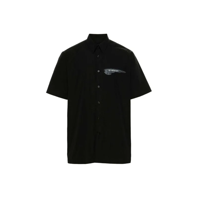Givenchy Logo embroidered Cotton Shirt-0